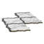 Carreau de mosaïque en porcelaine de 9,5 po x 15 po Stately Hudson