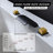 Double Knob Handle Deck Mounted Waterfall Roman Tub Faucet, with High Flow and Brass Rough-in Valve-91833016