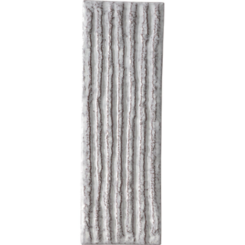 Chamotte Linea 3"x9", Bianco