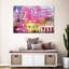 Nashville Buildings Grunge sur toile-1584641735