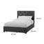 Lit Sya avec capitonnage à boutons et rangement sous le lit-117559749-117559745