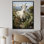 «White Meadow Buck Goat Peaks», art mural animal de chèvre