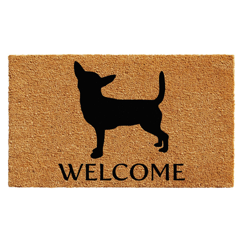 Tapis d'extérieur antidérapant Tapasi Chihuahua, Rectangle 2 pi x 3 pi