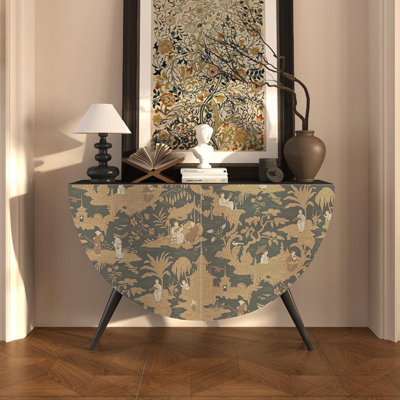 59in Two-door Semicircular Sideboard