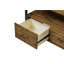 Console multimédia à 3 tiroirs en bois d'acacia massif de 60 pouces-135985617