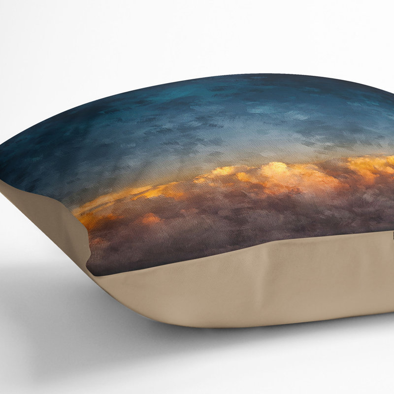 Square Cushion, 40cm H x 40cm W x 15cm D, Stone