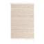 Tapis carré beige en jute tissé à la main Kassandra-1111202900