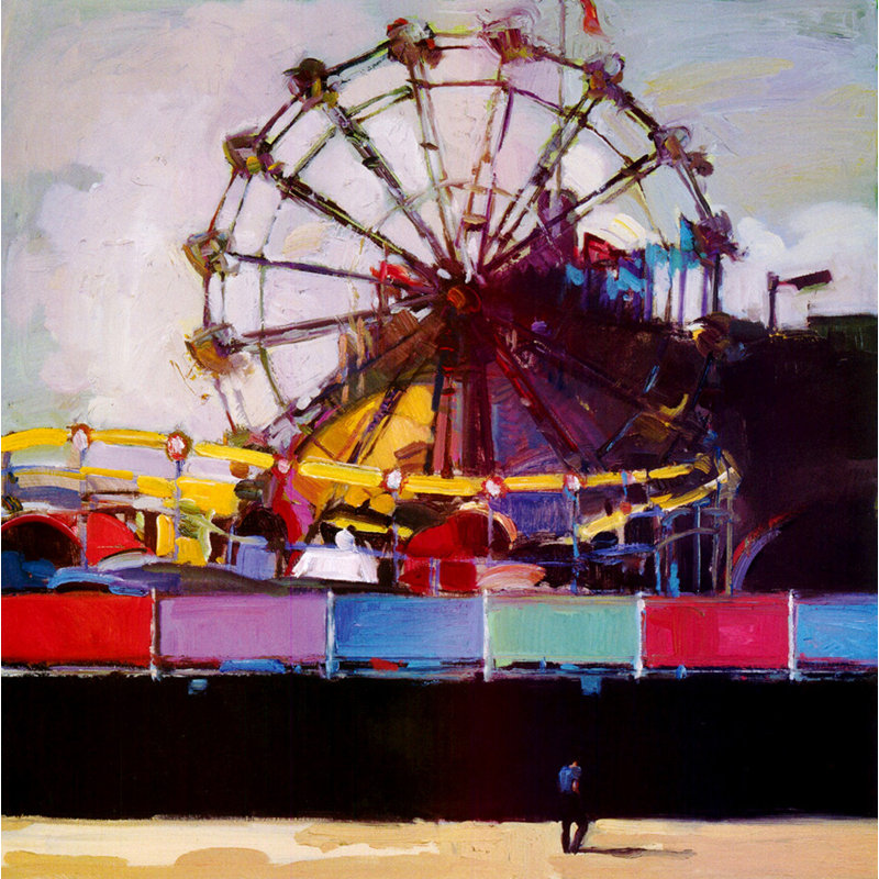 Couleurs de la promenade, H 20 po x l 20 po