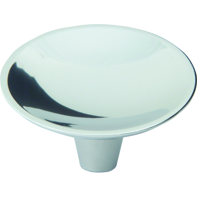 Dap 2" Diameter Round Knob, Polished Chrome, 2 1/2"