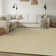 Brenly Geometric Machine Washable Non Skid Indoor Area Rug - Green 