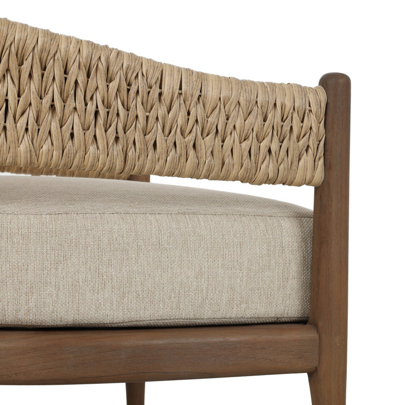 Atwood Outdoor Teak Lounge Chair