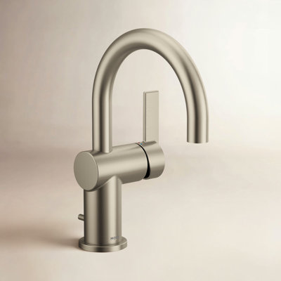 Cia Single-Hole Bathroom Faucet with Drain