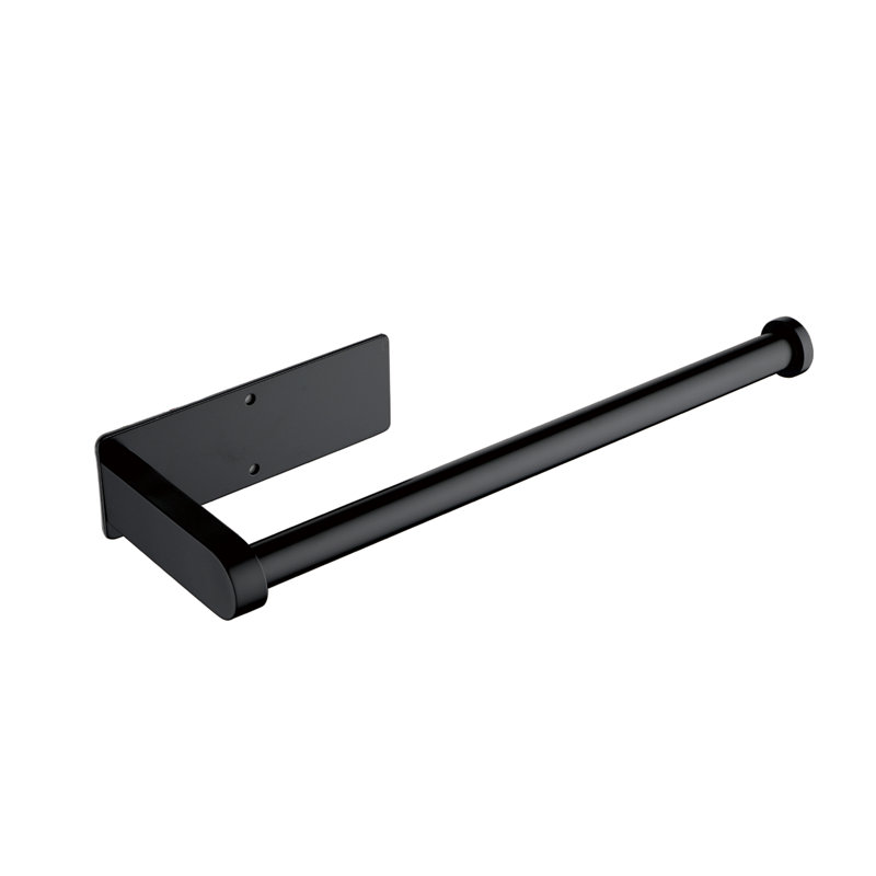 Stainless Steel Paper Towel Holder, Matte Black