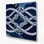 Art mural nautique bleu marine et blanc