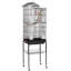 159cm Iron Pointed Top Floor Bird Cage with Wheels-332302007