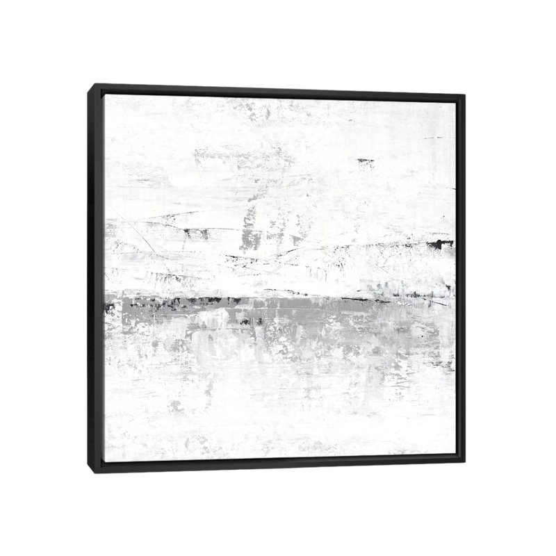« blizzard ii », reproduction sur toile, H 18 po x l 18 po x P 1,5 po, Toile avec cadre noir