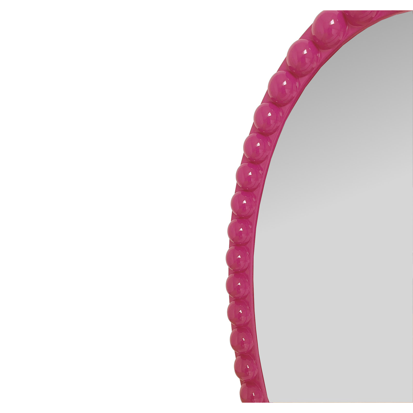 24" Mirror, Pink