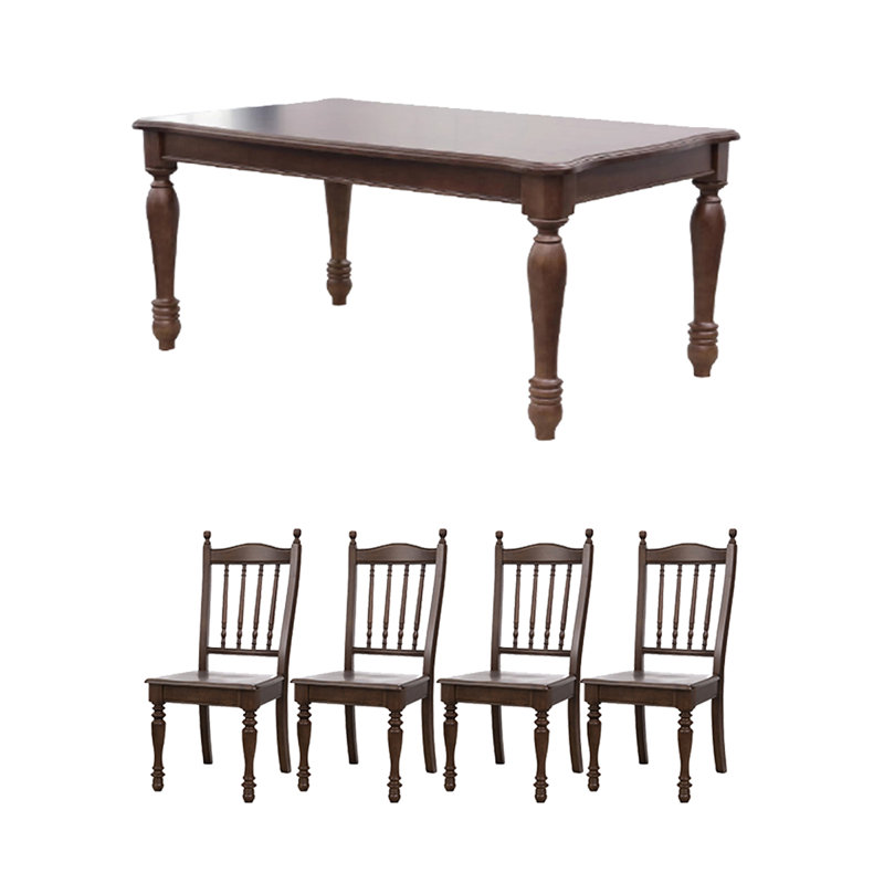 Ensemble de salle à manger rectangulaire, H 30,71 po x L 59,06 po x l 35,43 po