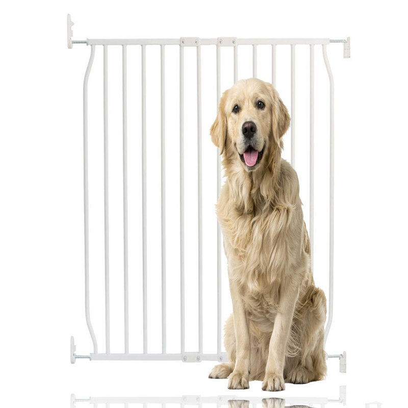 Waynesfield Metal Pet Gate Accessory, 80 x 90 cm, White
