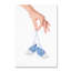 « blue boots », art sur toile-21939577
