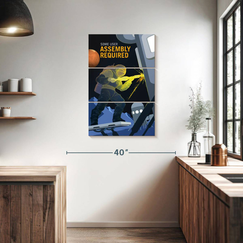 «Oberle Mars Explorers Wanted», affiche I, H 38 po x l 24 po