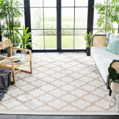 Murielle Performance Machine Washable Geometric Indoor/Outdoor Area Rug