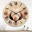 Horloge murale moderne géométrique en bois-1593430621