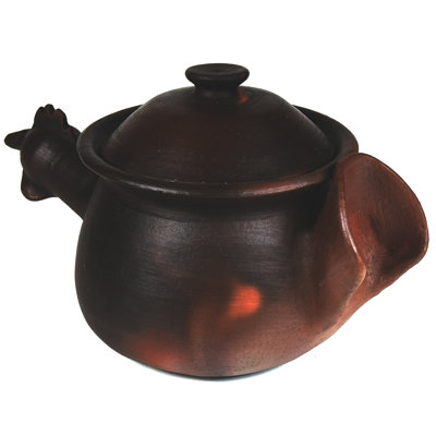Ancient Cookware Terracotta Dutch Oven