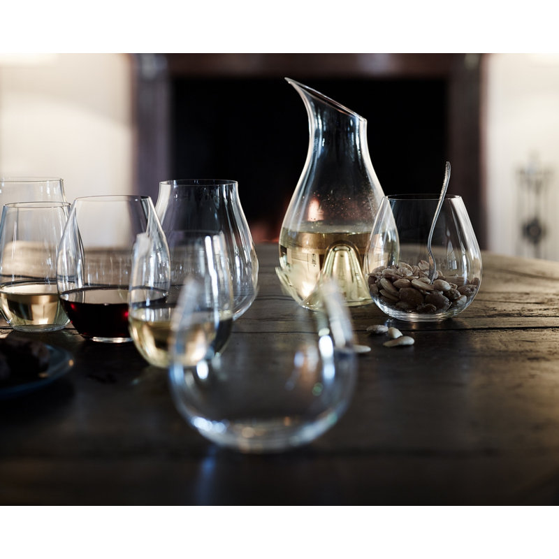 Riedel O 5.1-Inch Crystal Glass Wine Decanter