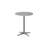 Drop Round Metal Outdoor Coffee Table , in. W in. D-70592703-70592704-82816351