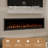 Highmark Recessed or Wall Mounted Electric Fireplace Heater, 10 Flame Colors, Google & Alexa Compatible, Logs & Crystals, Remote Control-1372093736