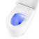 Toilette allongée une pièce Cosvalve 1,28 GPF (économe en eau) (siège inclus)