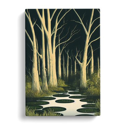 Forest Pond - Wrapped Canvas