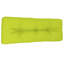  Pallet Cushion Bright Green 120x40x12 cm Fabric