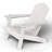 Oversize Foldable Adirondack Chair HDPE Weather-Resistant Firepit Chair With Cup Holder-971003476