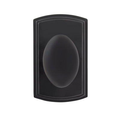 Callan by Delaney Italian Series Canova Passage Door Knob in Matte Black