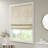 Printed Faux Silk Room Darkening Cordless Roman Shade Living Room Curtain Blackout Curtain-1022913602-1022913610