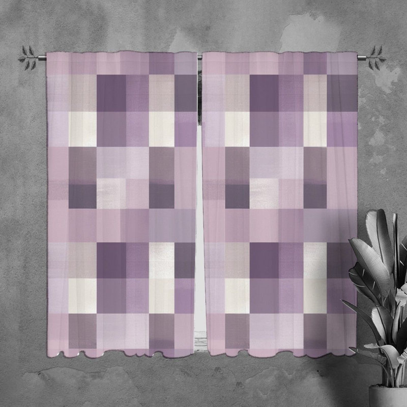 Bessye Room Darkening Curtain Pair, 20" W x 82" L