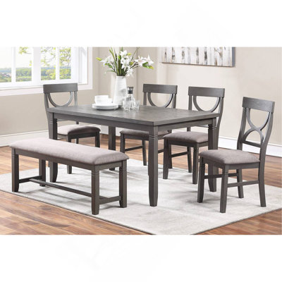 Table de salle à manger 6pc