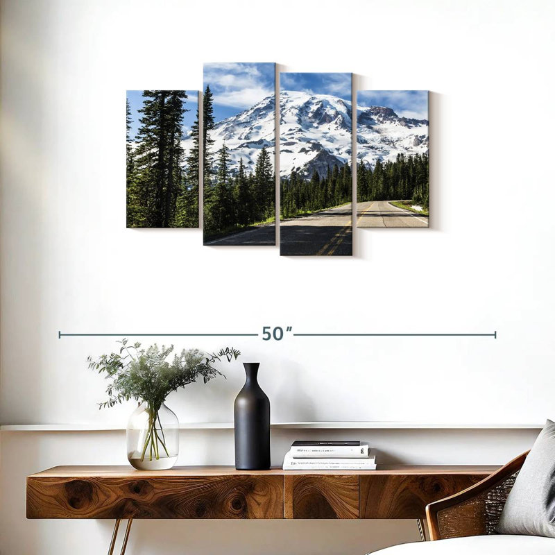 Mehar Road To Mount Rainier, H 22 po x l 36 po