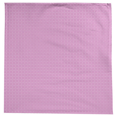Nappe carrée en coton à motif géométrique 100% avicia