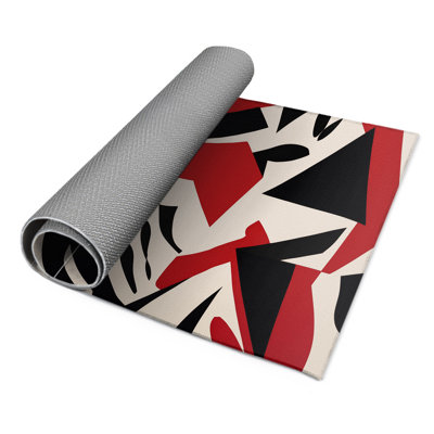 Scarlet Drift Indoor And Outdoor Area Rug