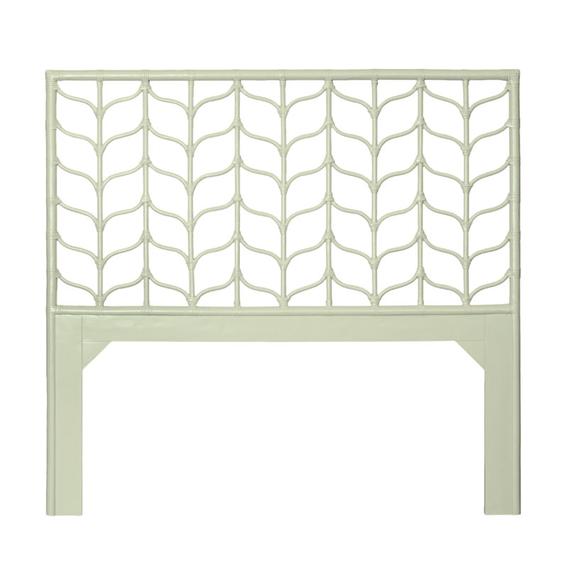 Ivy Open-Frame Headboard, Celery Green, Queen