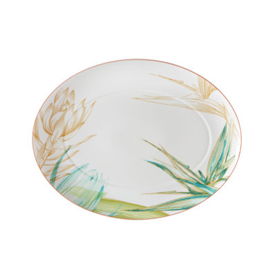 Fiji Porcelain China Platter