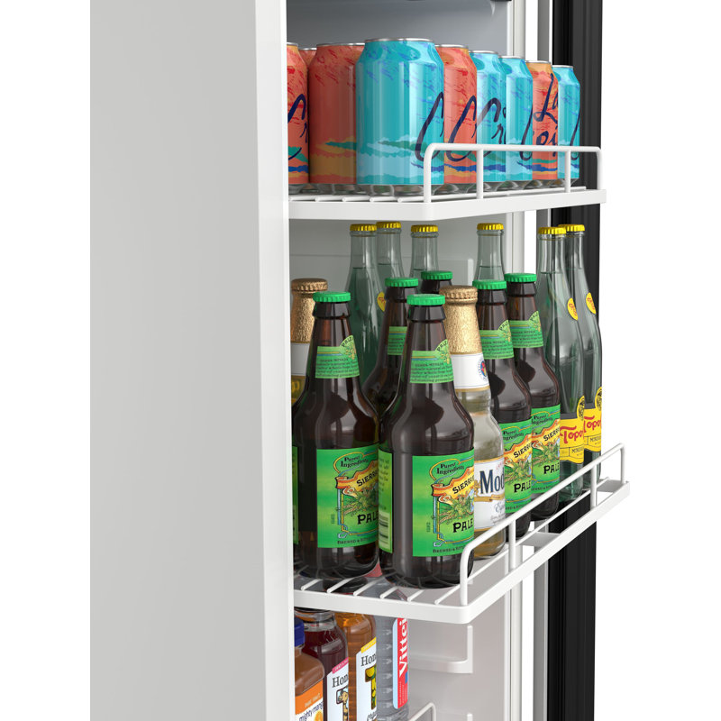EdgeStar 10.1 cu ft Stainless Steel Reach-In Beverage Cooler