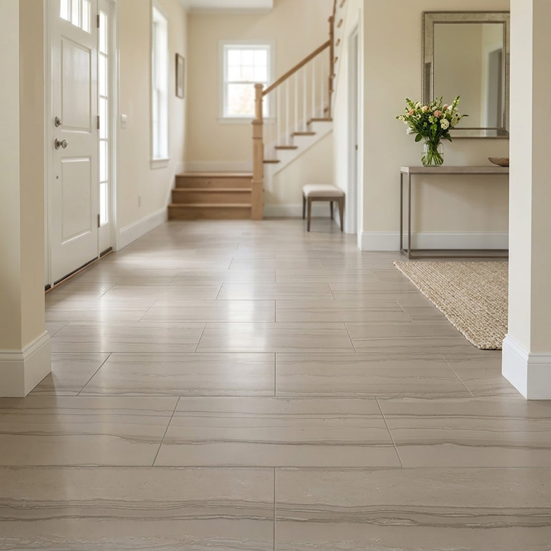 Athens Grey Polished 12x24 Limestone Tile