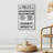 Proper Bathroom Rules Canvas Print-766405862