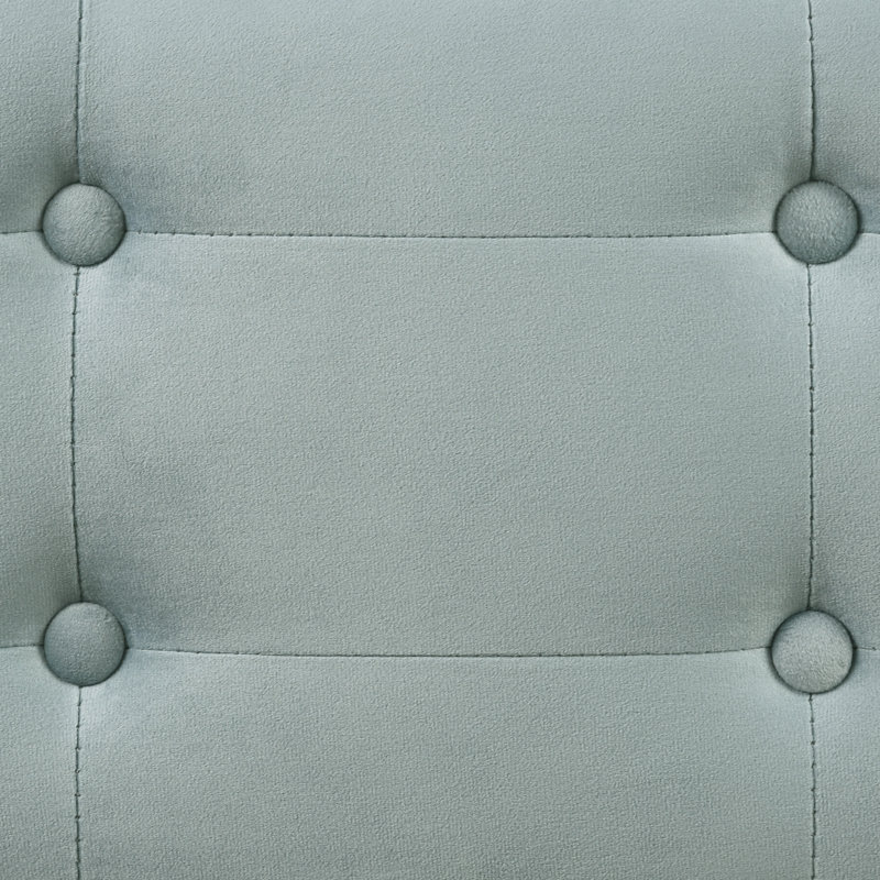 Lit de jour simple Avira Prie, Bleu sarcelle