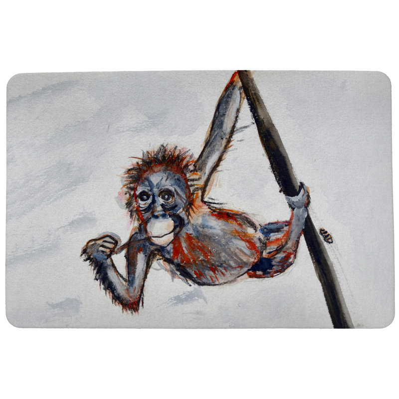 Tapis de porte antidérapant intérieur / extérieur Chaise, Rectangle 1 pi 6 po x 2 pi 2 po