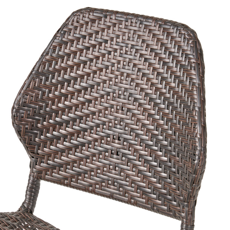 Davidmichael Outdoor Dining Side Chair with Cushions